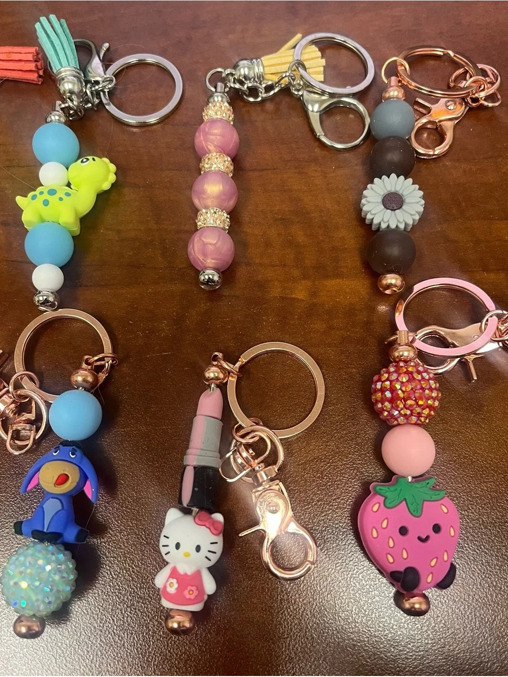 Beaded key chain